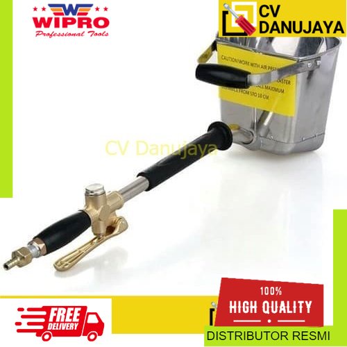Lepo Cement Sprayer Alat Plester Kompresor Compresor Compressor Dinding Semen Wipro