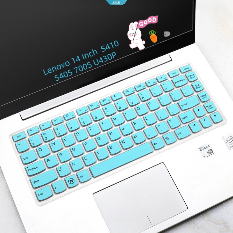 Cover Keyboard Komputer Untuk Lenovo 14inch Ideapad S410 S405 700S U430P Silikon Keyboard Perlindungan Kulit Tahan Debu Film [ZK]