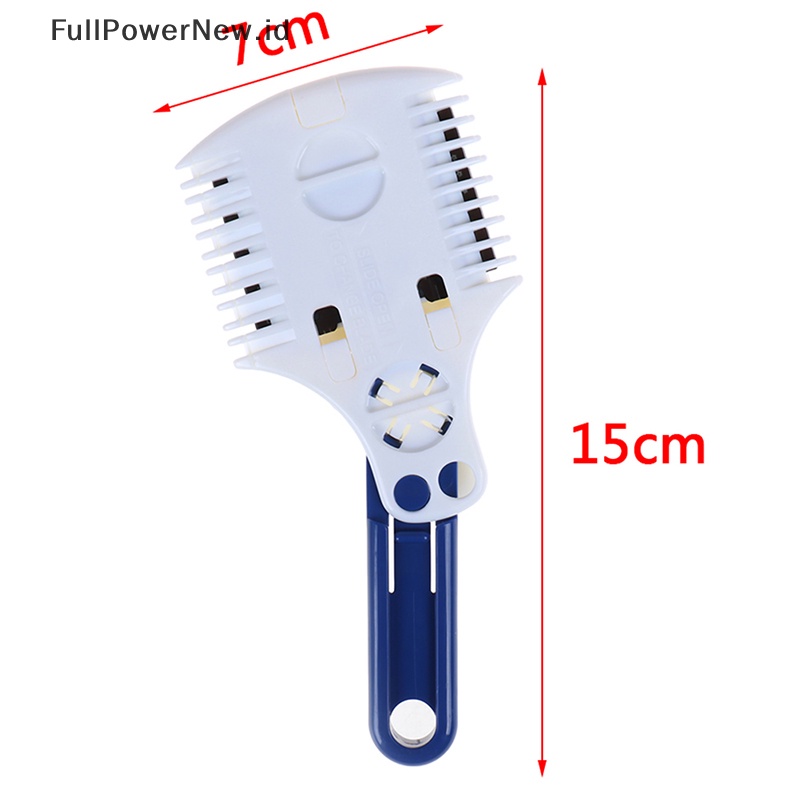 Power Hair Trimmer Cutter Razor Comb Pisau Kalibrasi Cutg Remover Manual Clipper ID