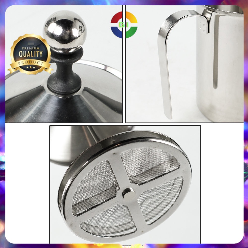 Alat Pembuat Buih Susu Milk Frother 800 ML Stainless