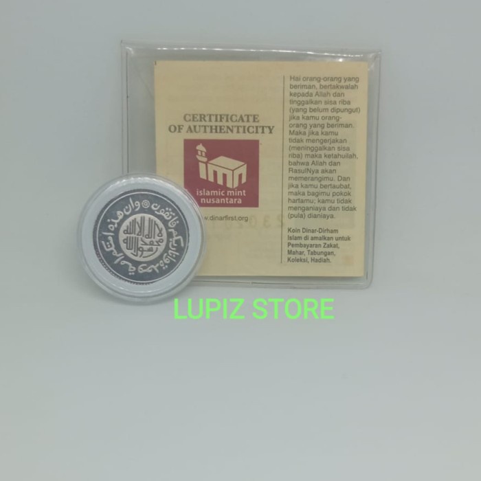 KOIN DIRHAM IMN CLASSIC VERSION |DIRHAM IMN | DIRHAM SILVER COIN PERAK