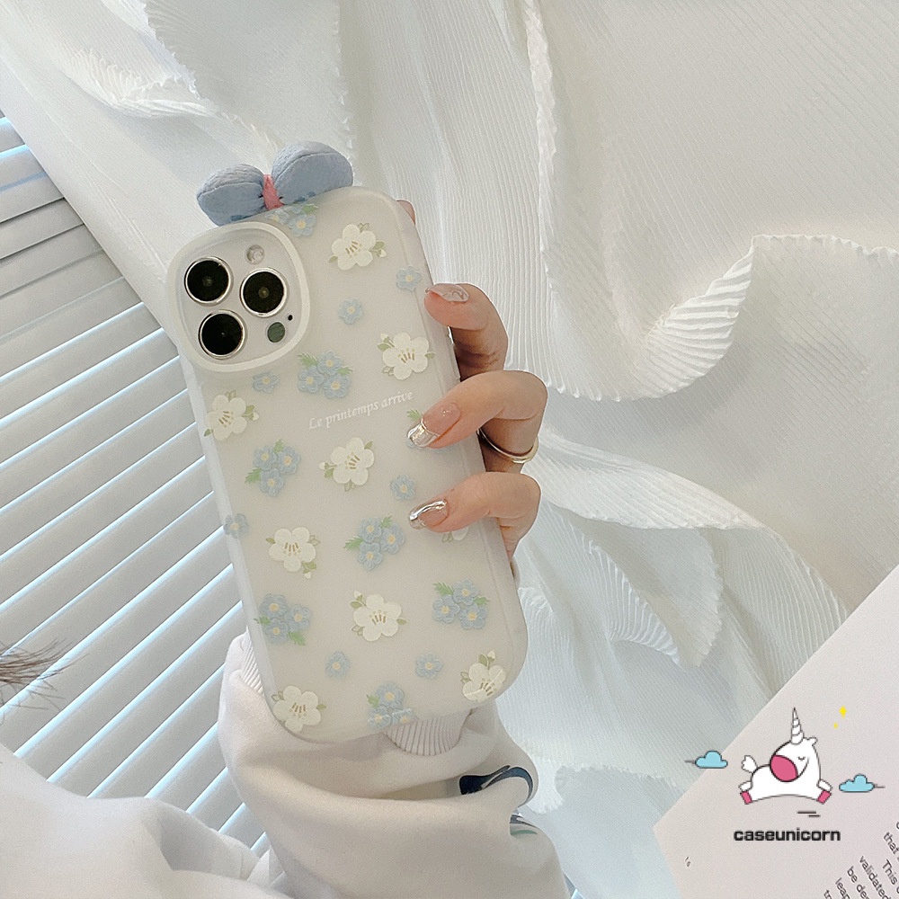 Kartun Lucu 3D Ikatan Simpul Hias Lensa Bulat Case Infinix Note 8 Hot 11 10T 10s 10 11s 9 Play Smart 5 6 Hot 10 Lite 10T 10s 11 11s Lukisan Minyak Bunga Shockproof Soft Cover