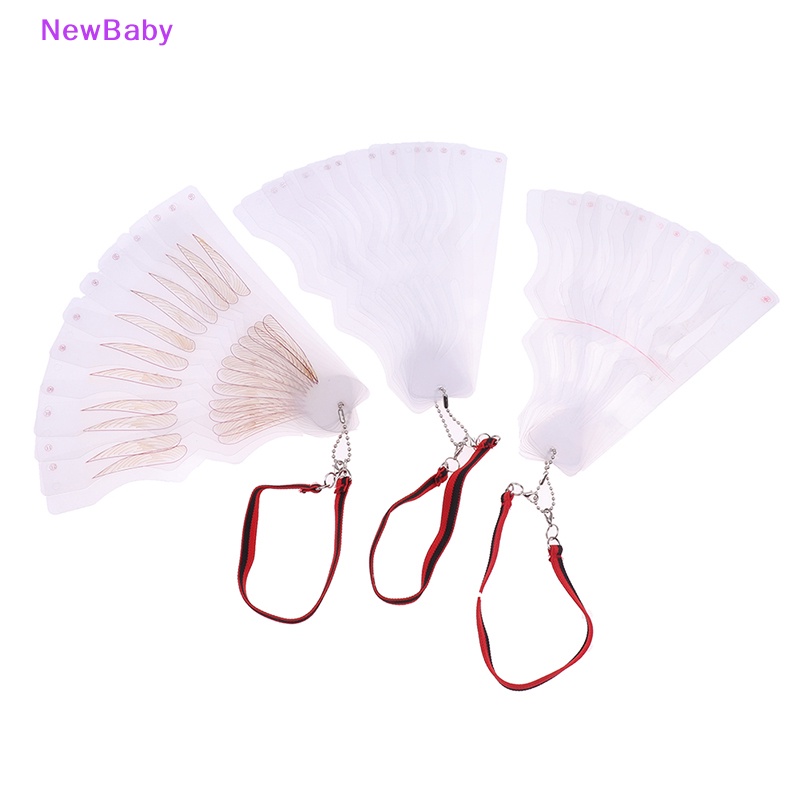 Newbaby 12gaya Pembentuk Alis Membentuk Stensil Grooming Pesona Template Makeup Tool Kit ID