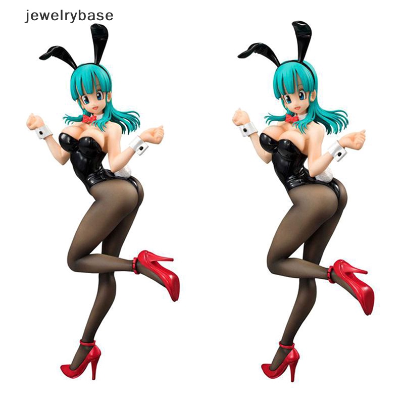 [jewelrybase] 20cm Dragon Ball Z Bulma Sexy Kelinci Gadis Anime Boneka Action Figure PVC Model Mainan Butik