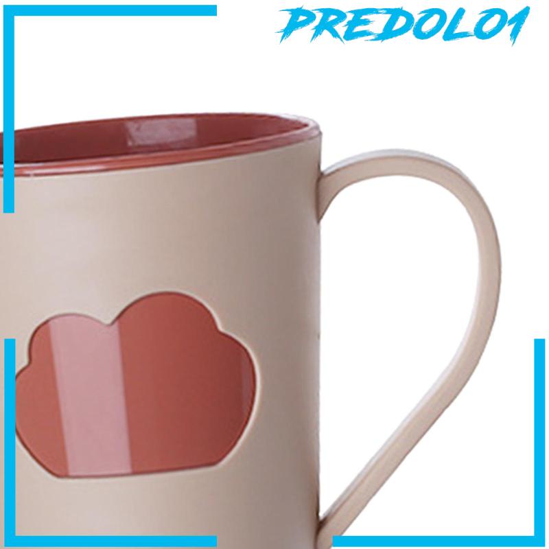 [Predolo1] Gelas Sikat Gigi 400ml Non Slip Tumbler Kamar Mandi Sederhana Untuk Hadiah Anak Balita