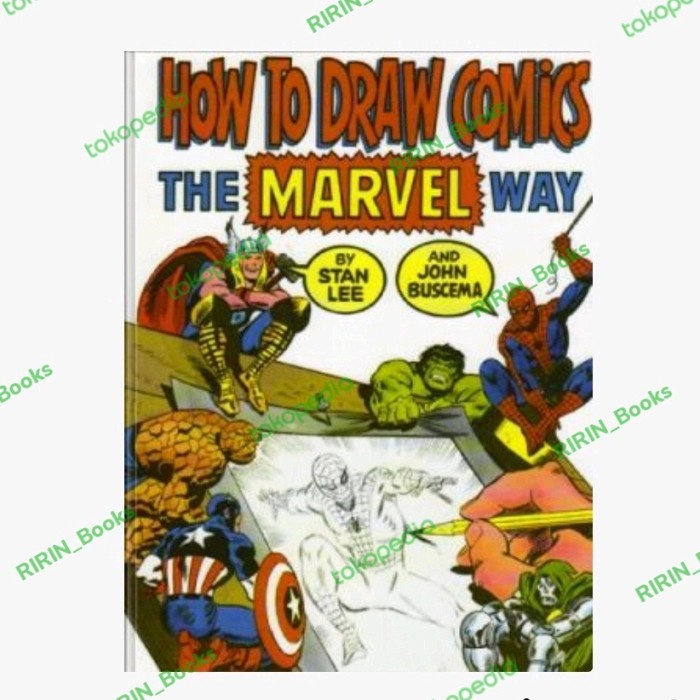 buku How To Draw Comics The Marvel Way