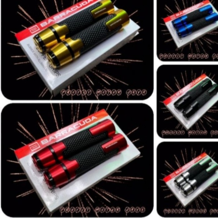 Handgrip Barracuda - Handgrip Barracuda Jalu CNC Model Rizoma Universa - Gold