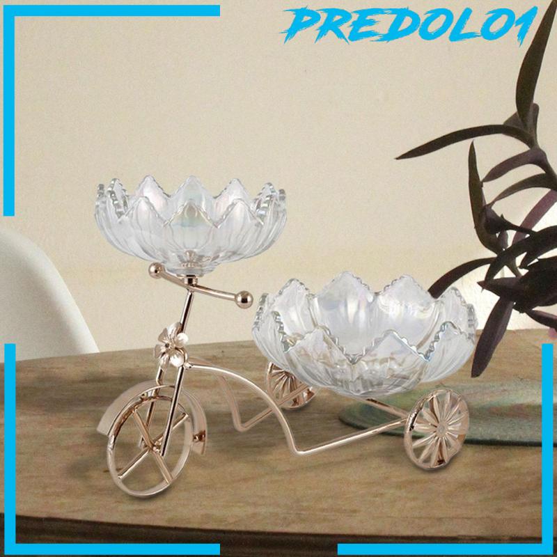 [Predolo1] Keranjang Buah Bentuk Roda Tiga Rak Makanan Berdiri Rumah Pesta Ulang Tahun