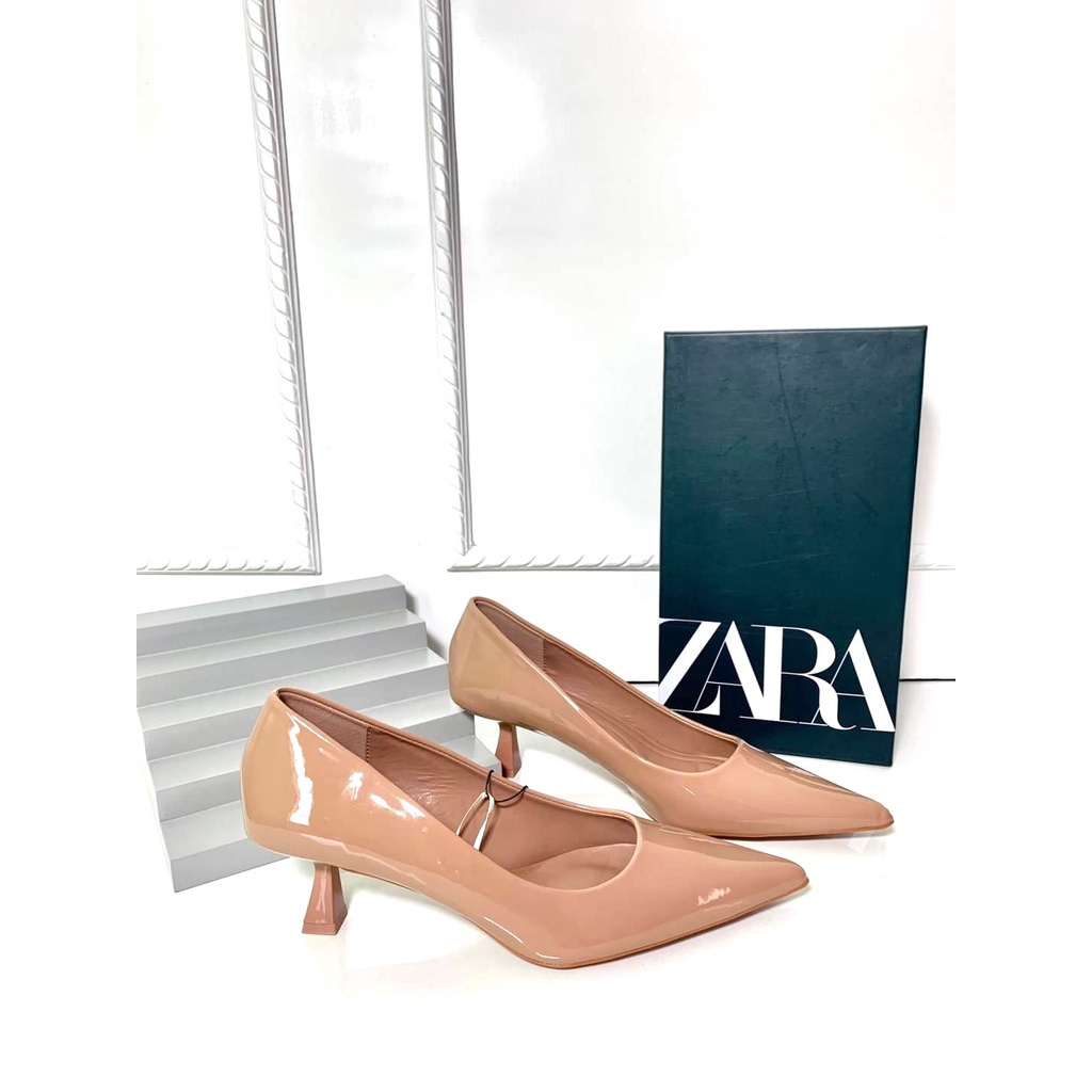 SEPATU WANITA ZS523 ELEGANT NUDE HIGH HEELS PREMIUM IMPORT
