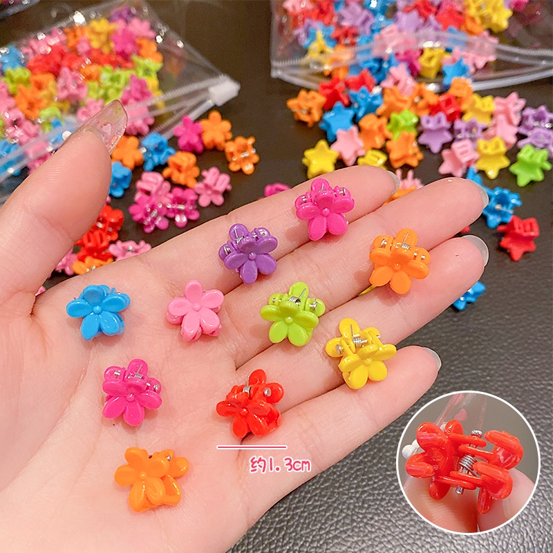 10pcs/lot Jepit Rambut Anak Putri Lucu Mini Hairpin Rambut Perhiasan Anak Hiasan Kepala