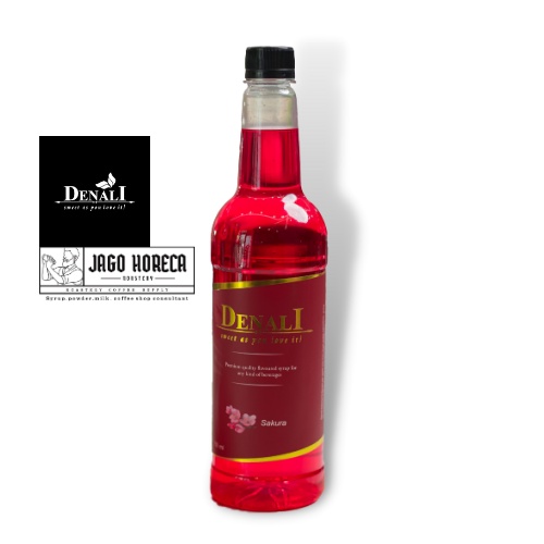 

Denali Syrup Sakura 750ml l Sirup Minuman Premium