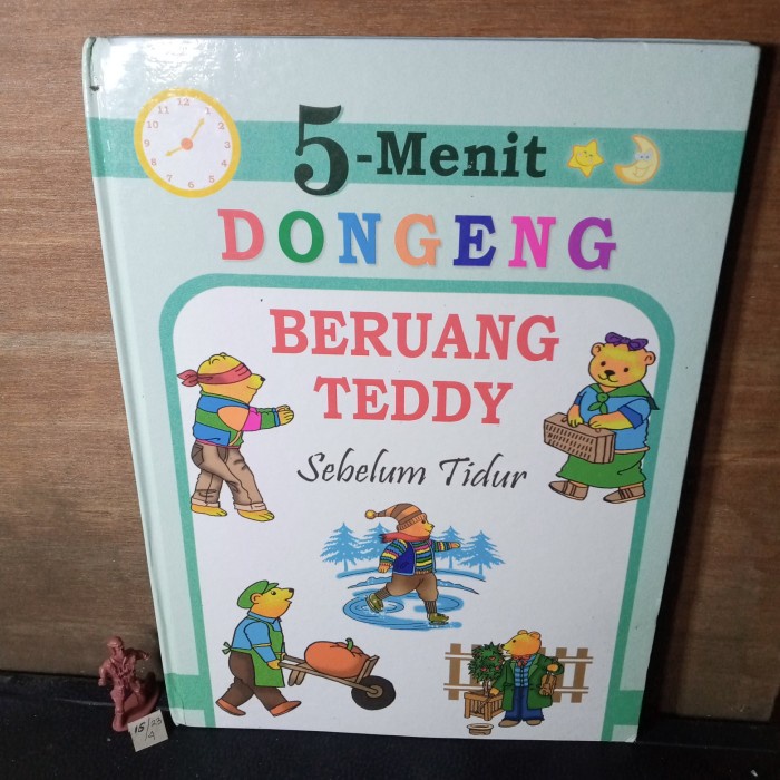 dongeng sebelum tidur beruang Teddy berwarna HC ada bekas air 92H