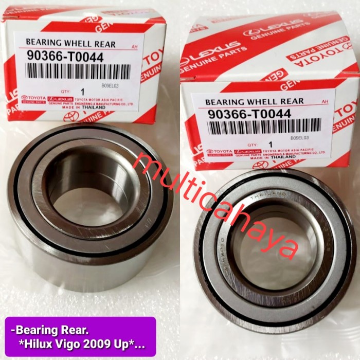 bearing lahar Hilux Vigo 2009 belakang 4Akw010 90366-T0044