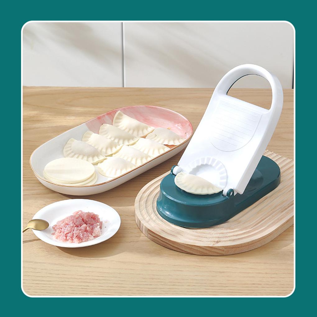 2in1 Dumpling Maker Alat Pembuat Pangsit Adonan Portable Penekan Kulit Molder Dapur Gadget Aksesoris Baking Pastry Tools
