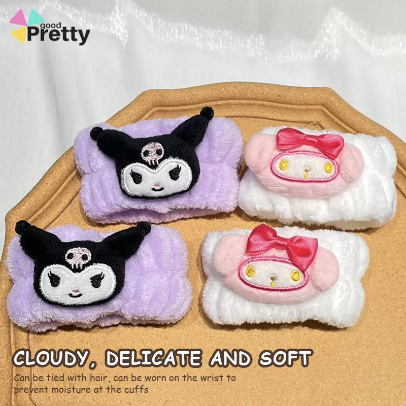 Kartun Lucu.Cuci Muka.Gadis Tali Pergelangan Tangan Tali Pergelangan Tangan Tahan Air Tali Rambut Penyerap Air - PD