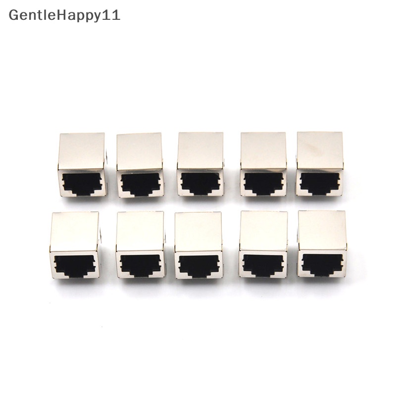 Gentlehappy 10Pcs/set RJ45 Network Ethernet 8P 8C Female Socket Konektor 8Pin PCB Mount High Qulity id