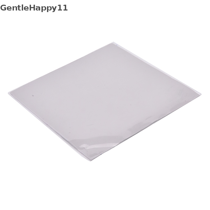 Gentlehappy GPU CPU Heatsink Pendingin Thermal Conductive Silicone Pad 100mmx100mmx1mm id