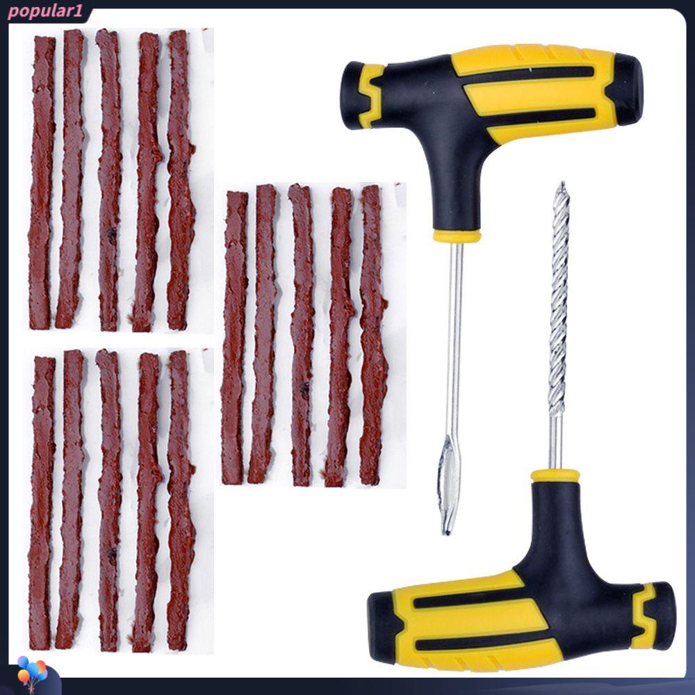 Populer Alat Perbaikan Ban Mobil Emergency Tubeless Tire Vacuum Tire Rubber Strips