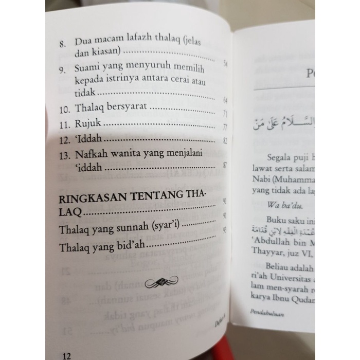 BUKU SAKU THALAQ DAN PERMASALAHANNYA