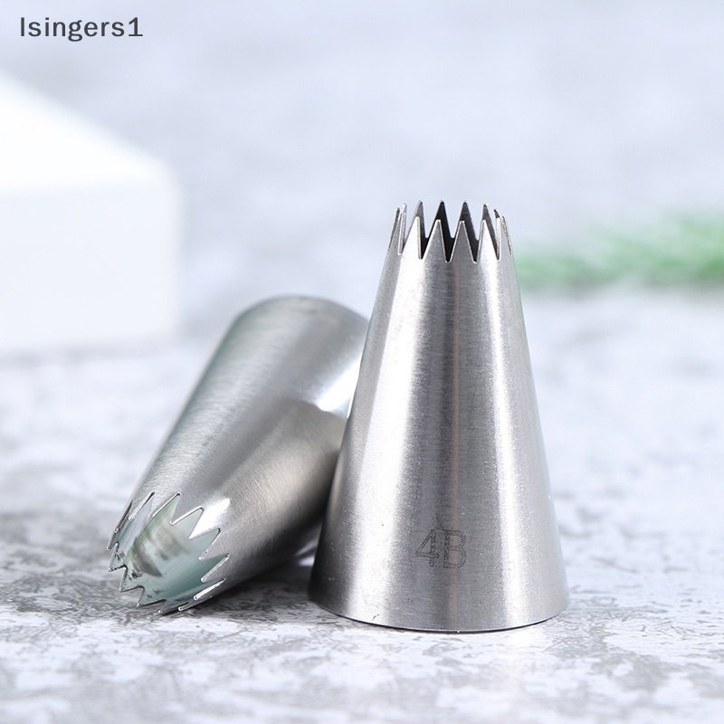 [lsingers1] 4b# Icing Piping Nozzle Nozel Pastry Tips Cookies Kue Decorag Tools Butik