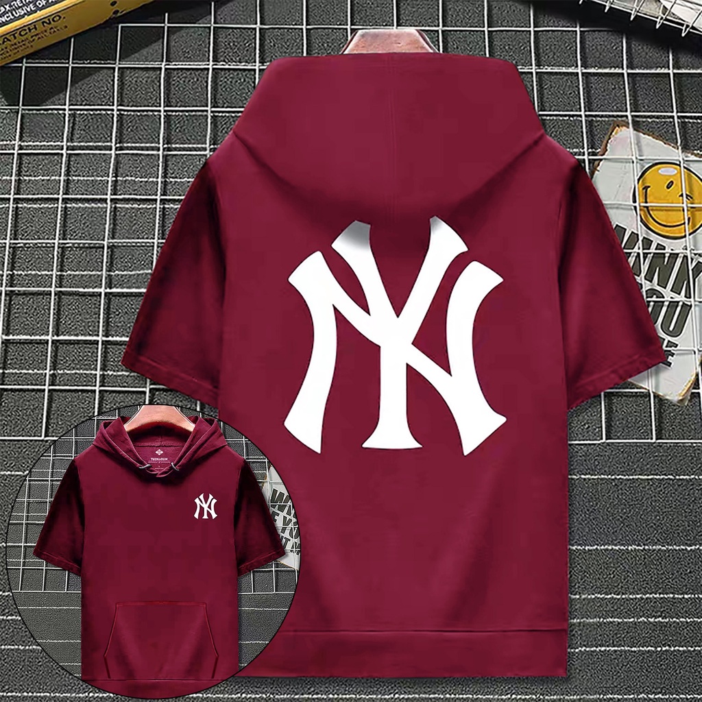 Bisa Bayar Di tempat/ BS//COD//NEYO//HOODIE SWEATER TANGAN PENDEK//FASHION PRIA//GOOD QUALITY