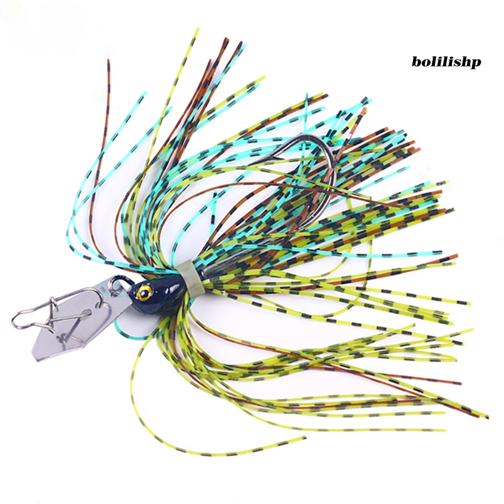 Bo-8cm/10.8g Umpan Pancing Dengan Jenggot Warna Cerah Kait Tajam Kekuatan Tinggi Simulasi Tinggi Fishing Tackle Reusable Wobblers Lures Spinners Sendok Umpan Perlengkapan Memancing