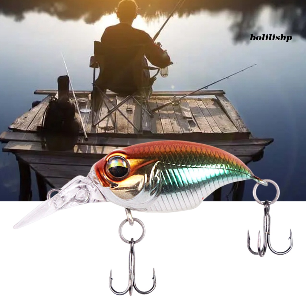 Bo-5g/3.8cm Pemikat Pancing Lidah Panjang Kulit Hidup 3D Fisheyes Tajam Kait Warna Terang Atraksi Ikan ABS Engkol Apung Buatan Umpan Keras Perlengkapan Memancing