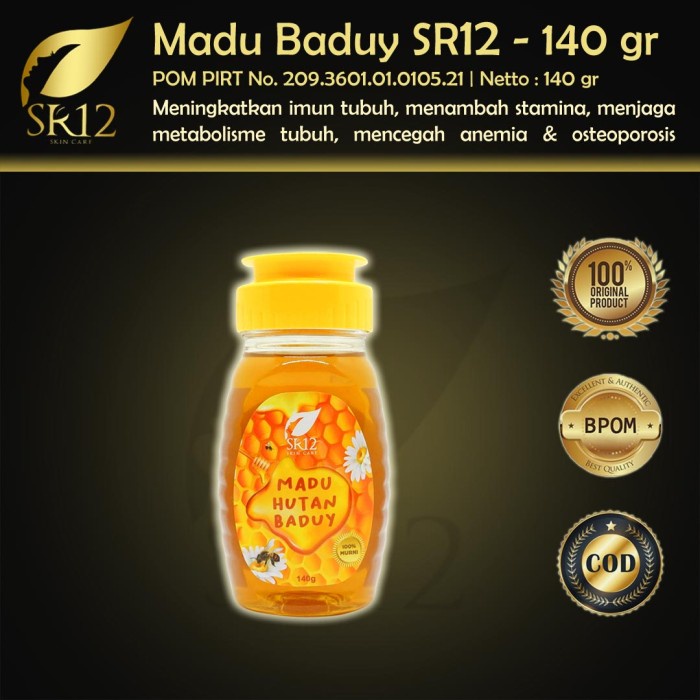 

Madu Asli Hutan Baduy SR12 / Madu Hutan Hitam Murni BPOM SR 12