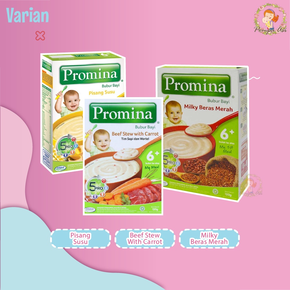 Promina Bubur Bayi 6 Bulan Mpasi Fortifikasi