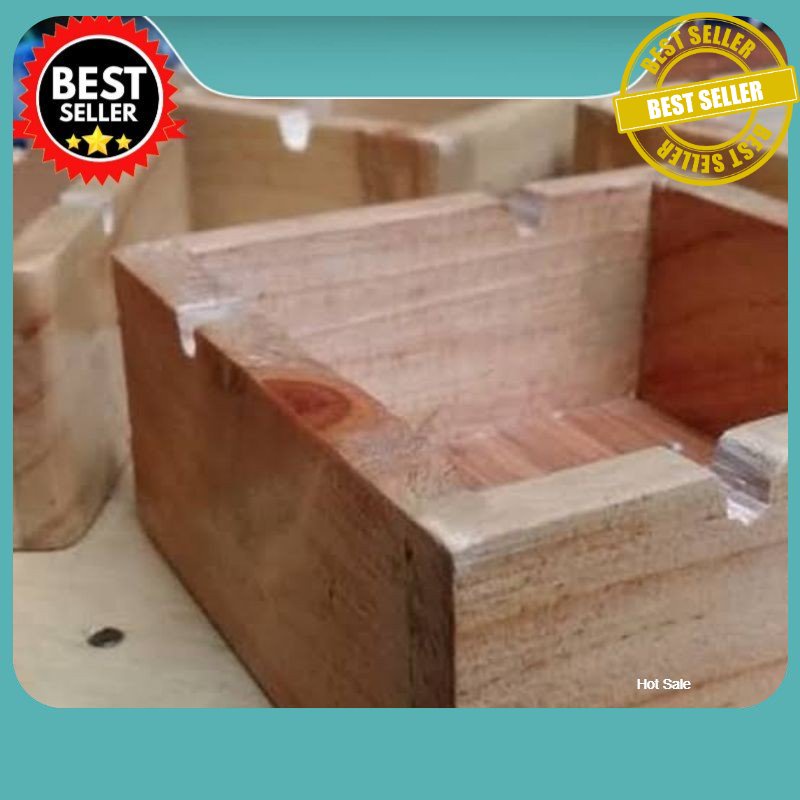 ASBAK ROKOK KAYU, TEMPAT SISA ROKOK