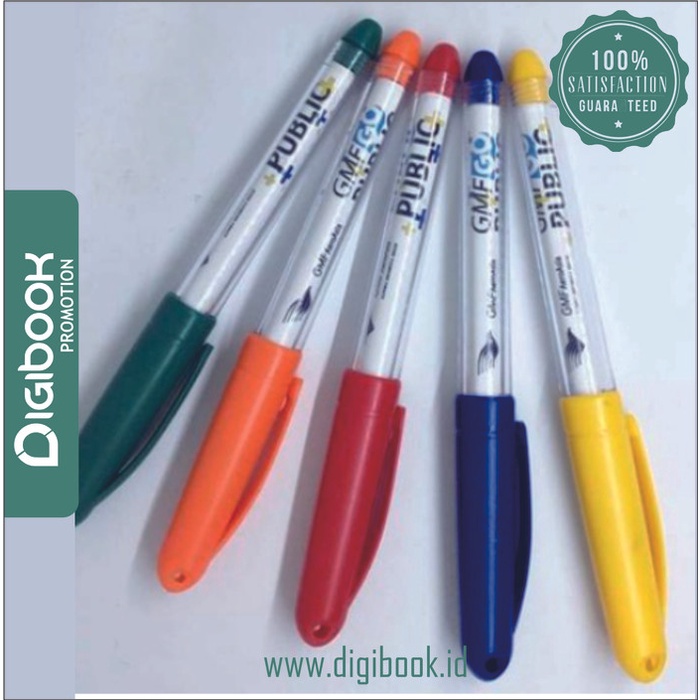 

pen seminar / Pulpen seminar / Pulpen promosi Insert paper Boss Jell