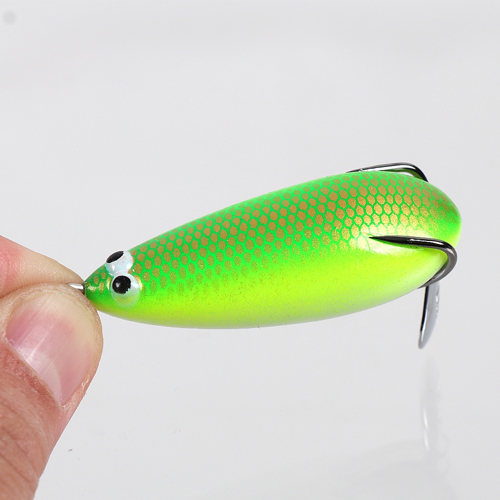 Umpan Pancing Katak 6cm/10g Soft Frog Lure Umpan Pancing Kodok Kecil Lembut Casting Mini Thunder Frog Lure Bait