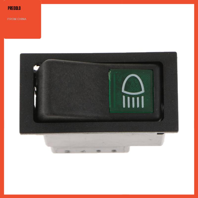 [Predolo] Lampu Depan Mobil Truk Teknik Kereta Rocker Switch Tombol On Off