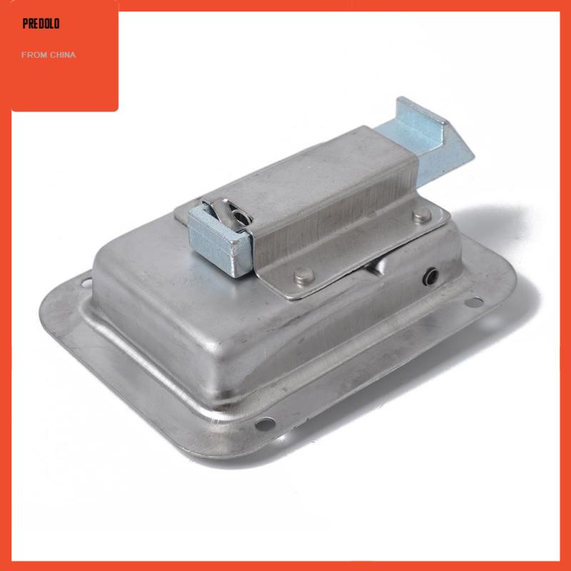 [Predolo] Paddle Lock Stainless Steel Flush Lock Recessed Mount Latch Pengunci Pintu