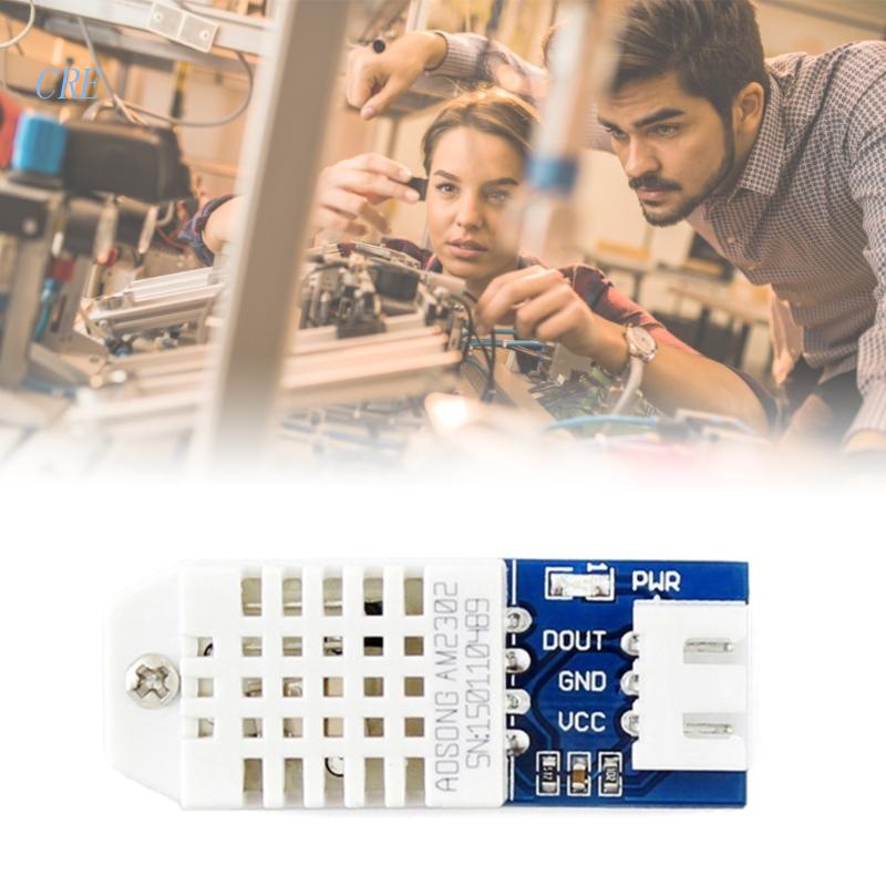 Cre DHT22 Modul Sensor Suhu Dan Kelembaban Digital Temperature Humidity Monitors Sensor Untuk Elektronik DIY