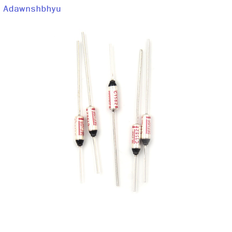 Adhyu 5pcs SF214E Sefuse Cutoffs NEC Thermal Fuse216°C 216derajat Celcius 10A 250V ID