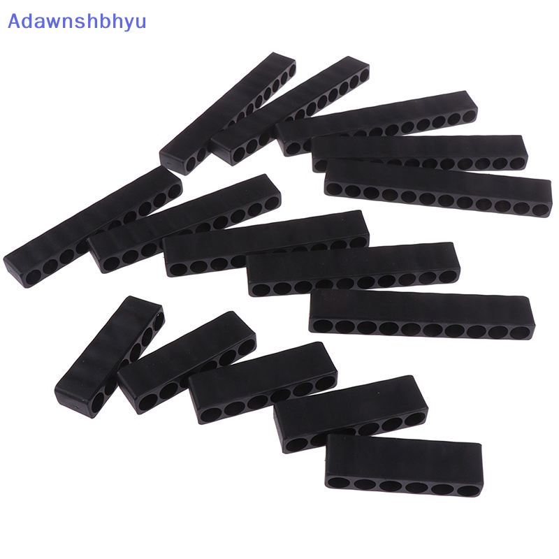 Adhyu 5Pcs Set 6per10/12lubang hex shank screwdriver bit holder Penyimpanan Aksesoris Bor ID