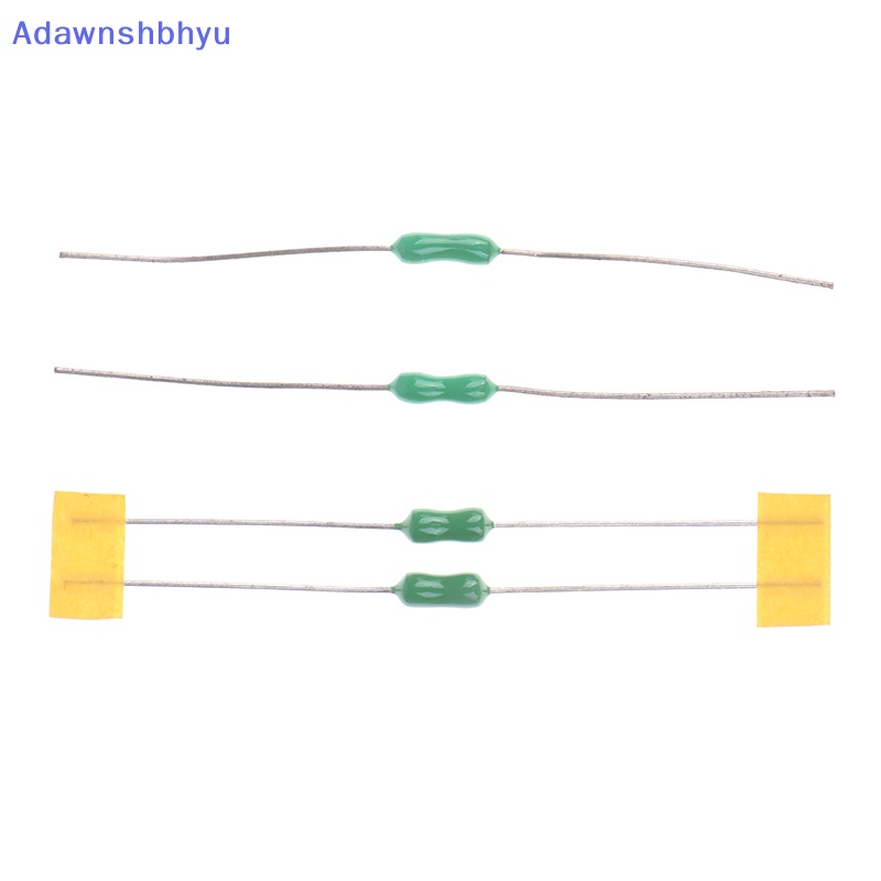 Adhyu 10PCS 2.4*7mm Axial Lead Green Fuse 125mA-15A Sekring Tahan Tiup Cepat ID