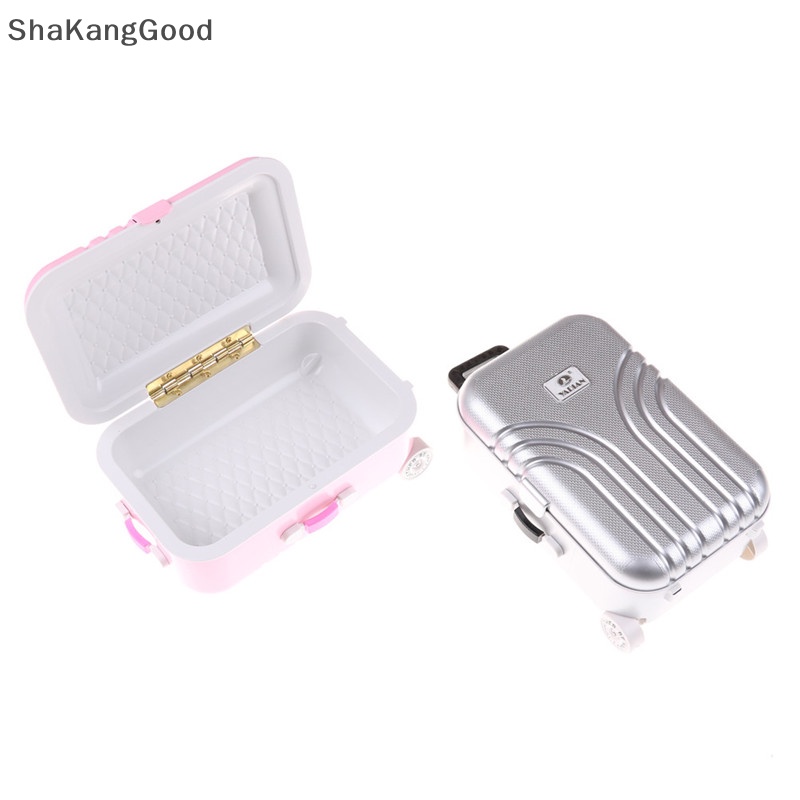 Skid Travel Set Suitcase Koper Untuk Hadiah American Doll 18inch (Hanya Koper) SKK