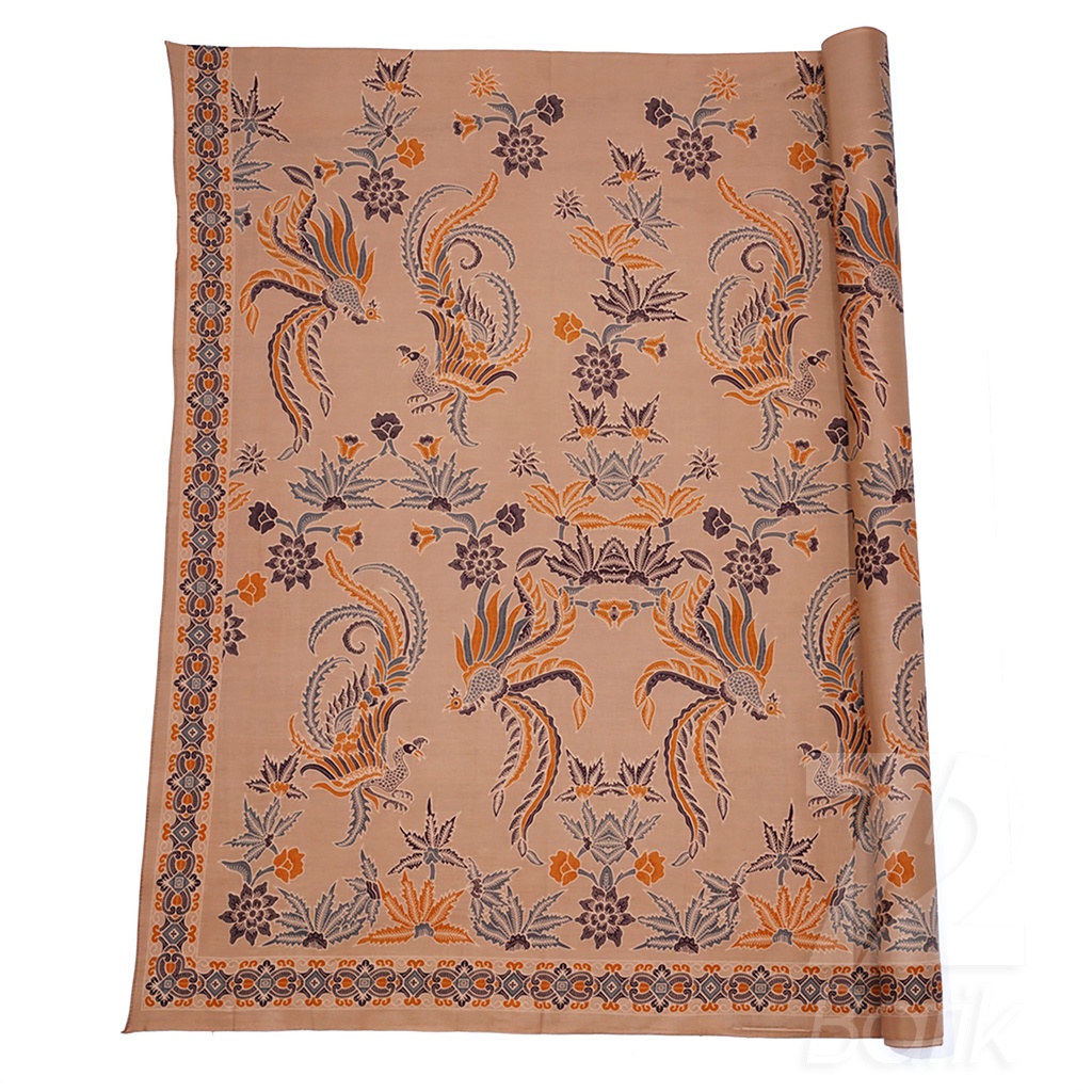 KAIN BATIK KATUN Premium Motif Peksi Asmoro Warna Cream Crem Krem Coklat 723631 Cap 72 Jarik Jarit Samping Kebat Panjang Batik Katun Modern Premium Bahan Seragam Batik Pernikahan Kantor Keluarga Murah Kamen Jadi Batik Bali Lembaran