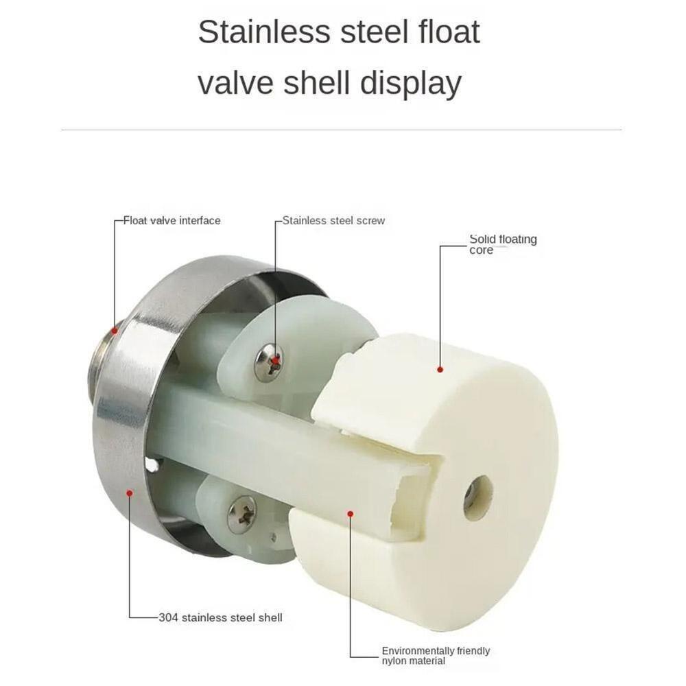 Populer Otomatis Water Level Controller Dapur304Stainless Steel Tangki Air Mengapung Ball Valve