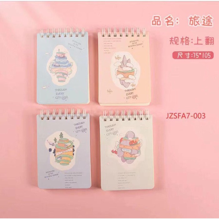 

memo notes ring motif through every city satuan -ZIloNgSell