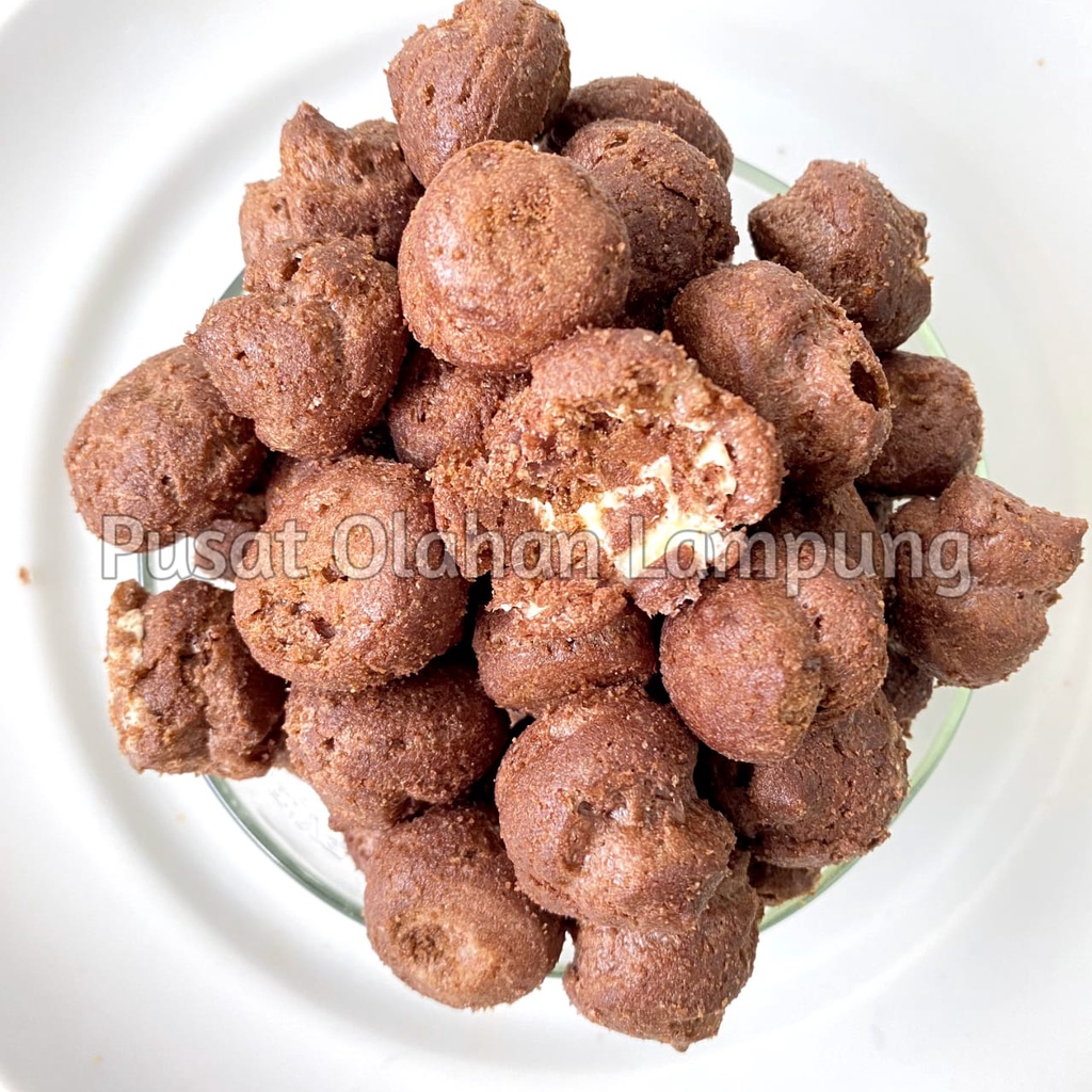 Kue Kering Soes Black forest Isi Vanila | Soes Vanila 250 Gr