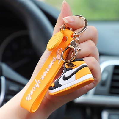 Ins 9warna Sepatu Olahraga Universal Metal Mobil Rumah Gantungan Kunci Dengan Tali Anti Hilang Untuk Airpods1 2 3 PRO 4 6 pro4 pro6 wm01 wm02 lp40 i7s Inpods 12 13 i12 i13 Bluetooth Earphone DIY