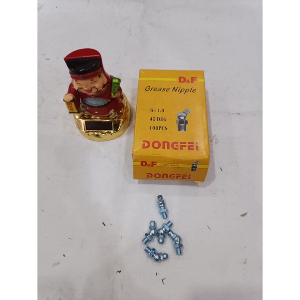 GREASE NEEPLE ANGIN 6MM BENGKOK 45°/NEEPLE PISPOT 6MM BENGKOK 45° HARGA 1PCS