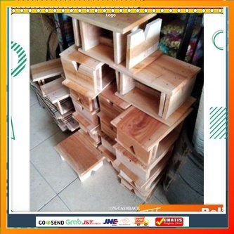 dingklik kursi jongkok kayu / dingklik kayu / kursi kayu / bangku kayu / meja kayu kecil
