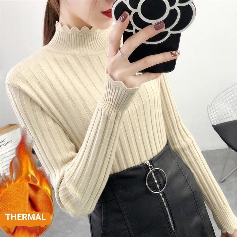 YUJIN THERMAL CASHMERE WINTER TOP WOMAN IMPORT BAJU ATASAN MUSIM DINGIN