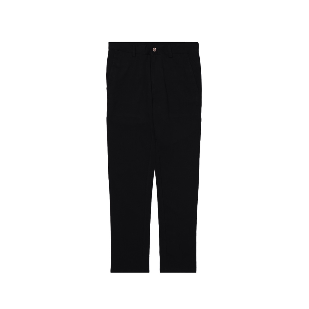 WILL-K LONDON Celana Chinos Panjang - Jet Black