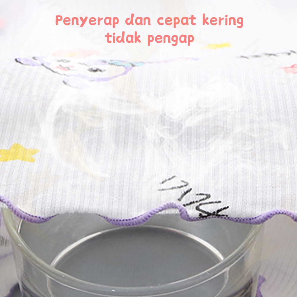 Ivorybaby Set baju tidur anak perempuan Piyama setelan anak import Baju tidur piyama anak kelinci