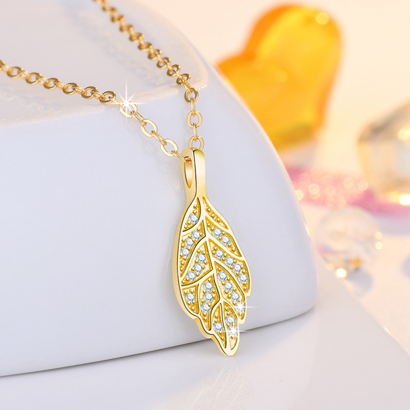 Leaf Charm Liontin Kalung Untuk Wanita Fashion Daun Perak Pendek Kalung Perhiasan Hadiah Ulang Tahun Wanita